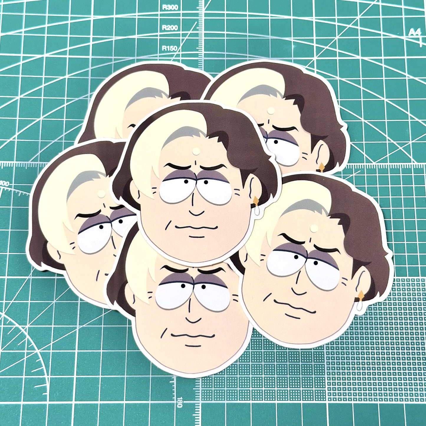 Very Normal Emet-Selch Vinyl Die-Cut Sticker (3")