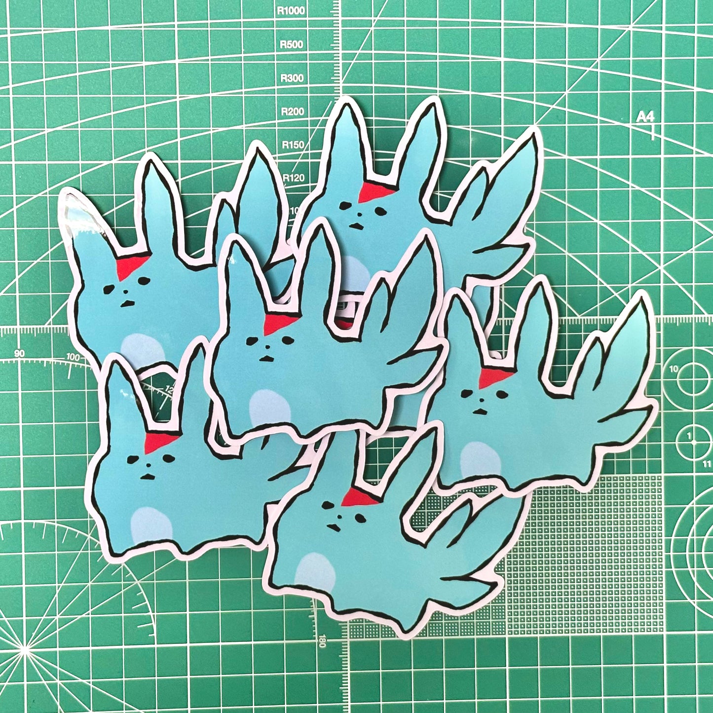 Carbuncle Vinyl Sticker (3")